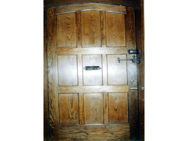 Oak Panel Entrance Door